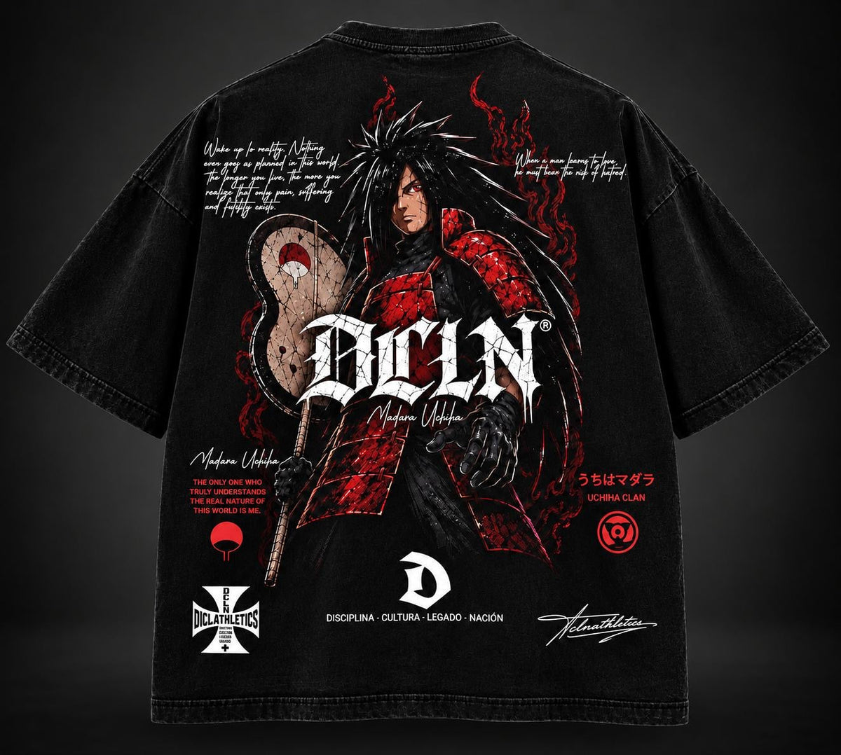 DCLN UCHIHA LEGACY OVERSIZED TEE